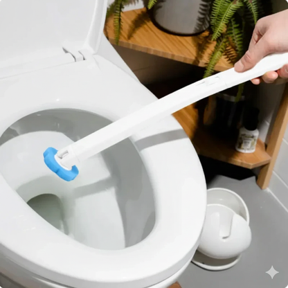 Bezdotykowa szczotka do WC z wymiennymi końcówkami